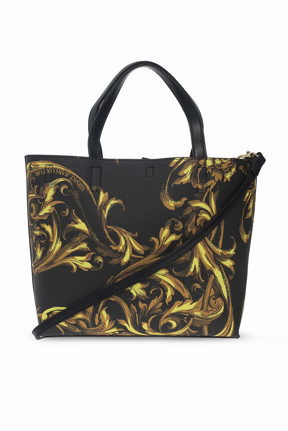 BLACK Reversible shopper bag