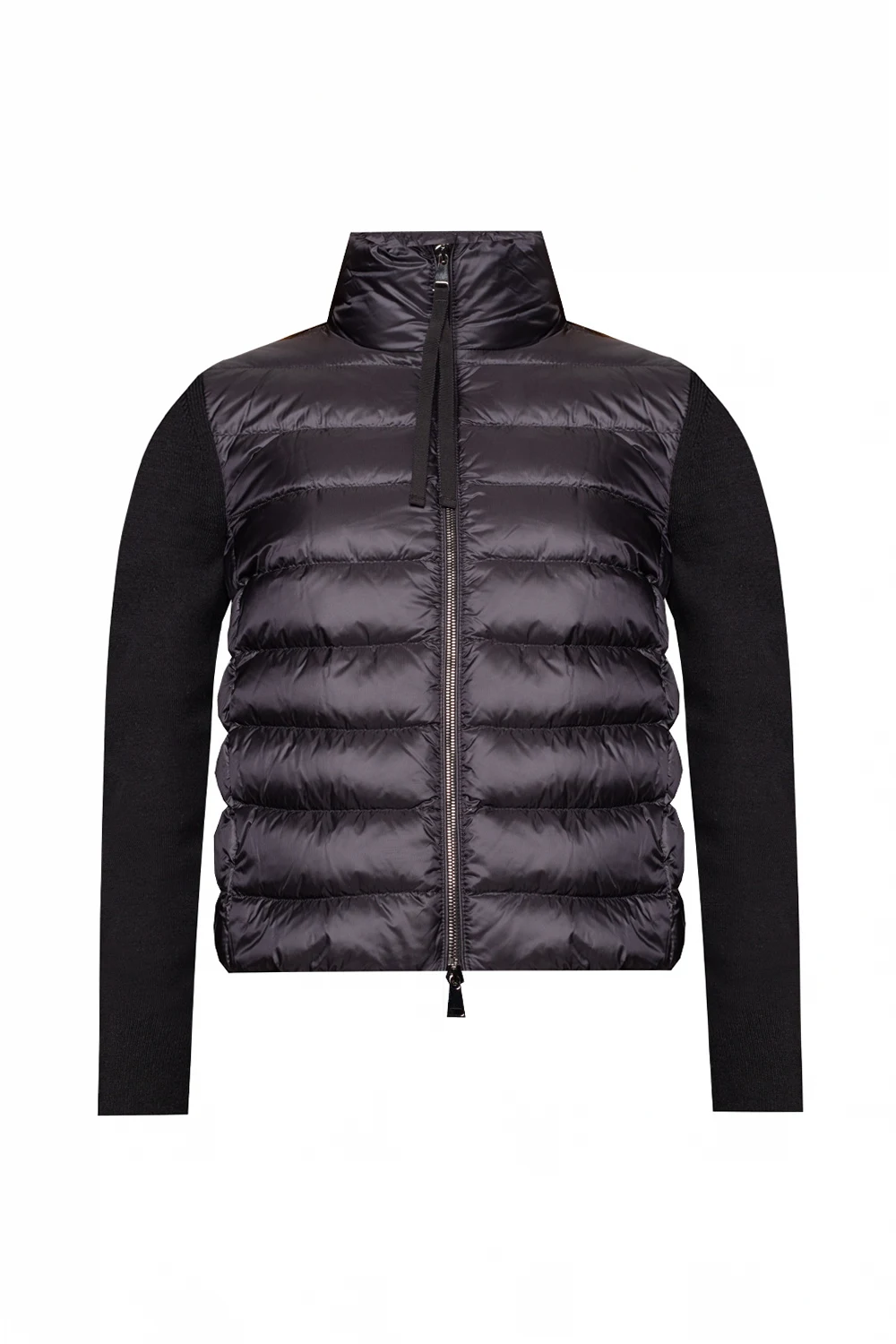 Down jacket with logo