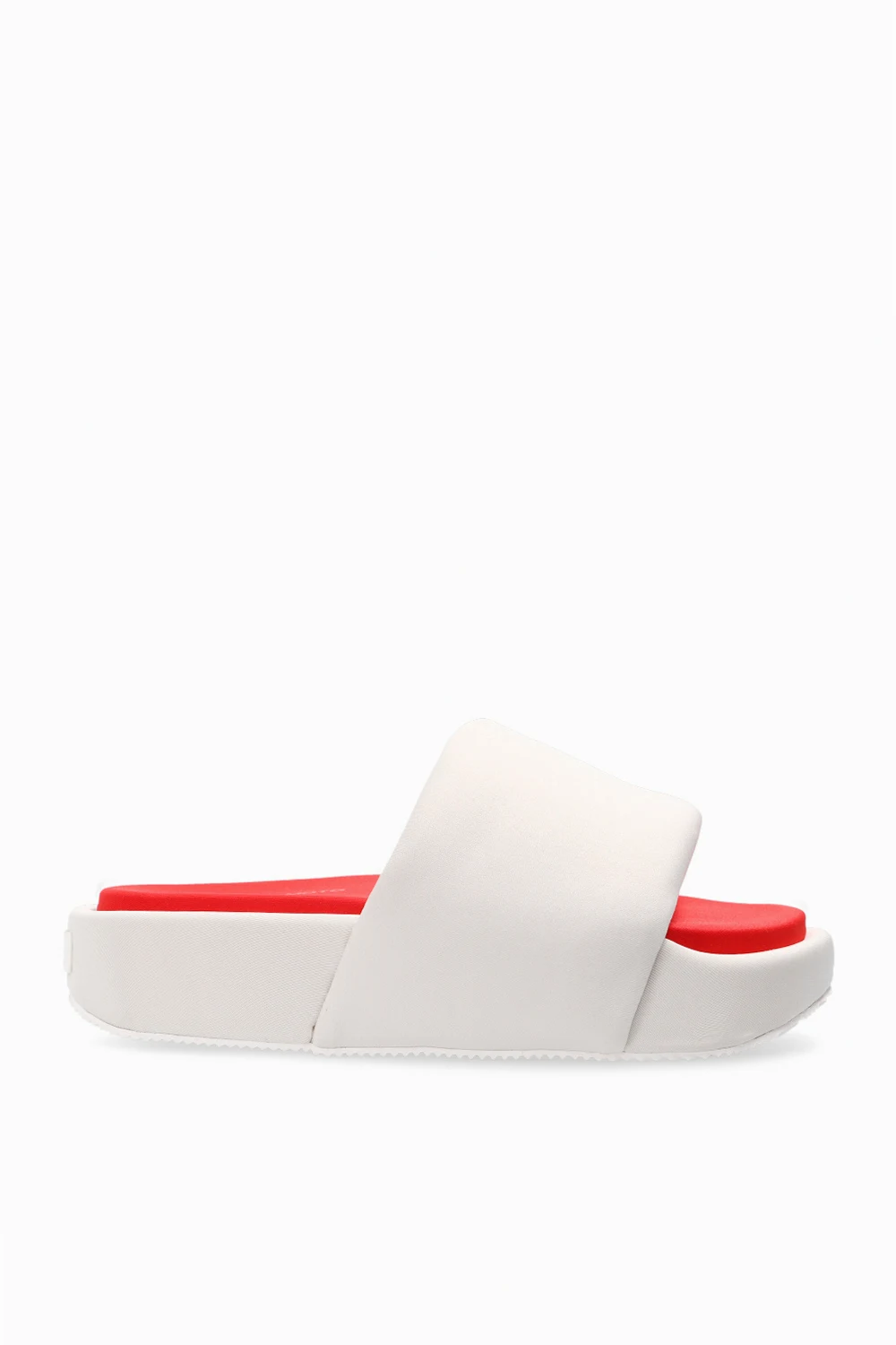 beige Platform slides
