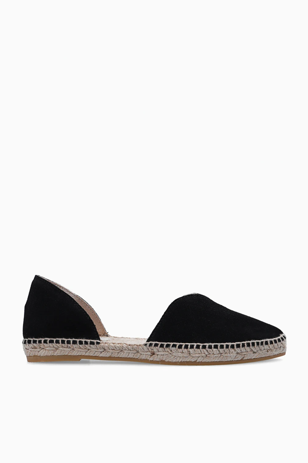 BLACK ‘Hamptons’ suede espadrilles
