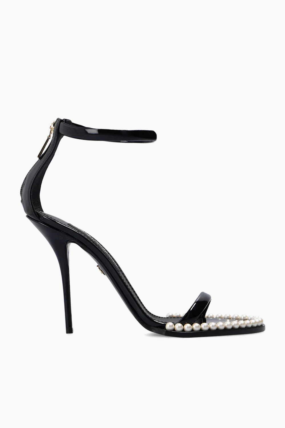 BLACK Heeled sandals
