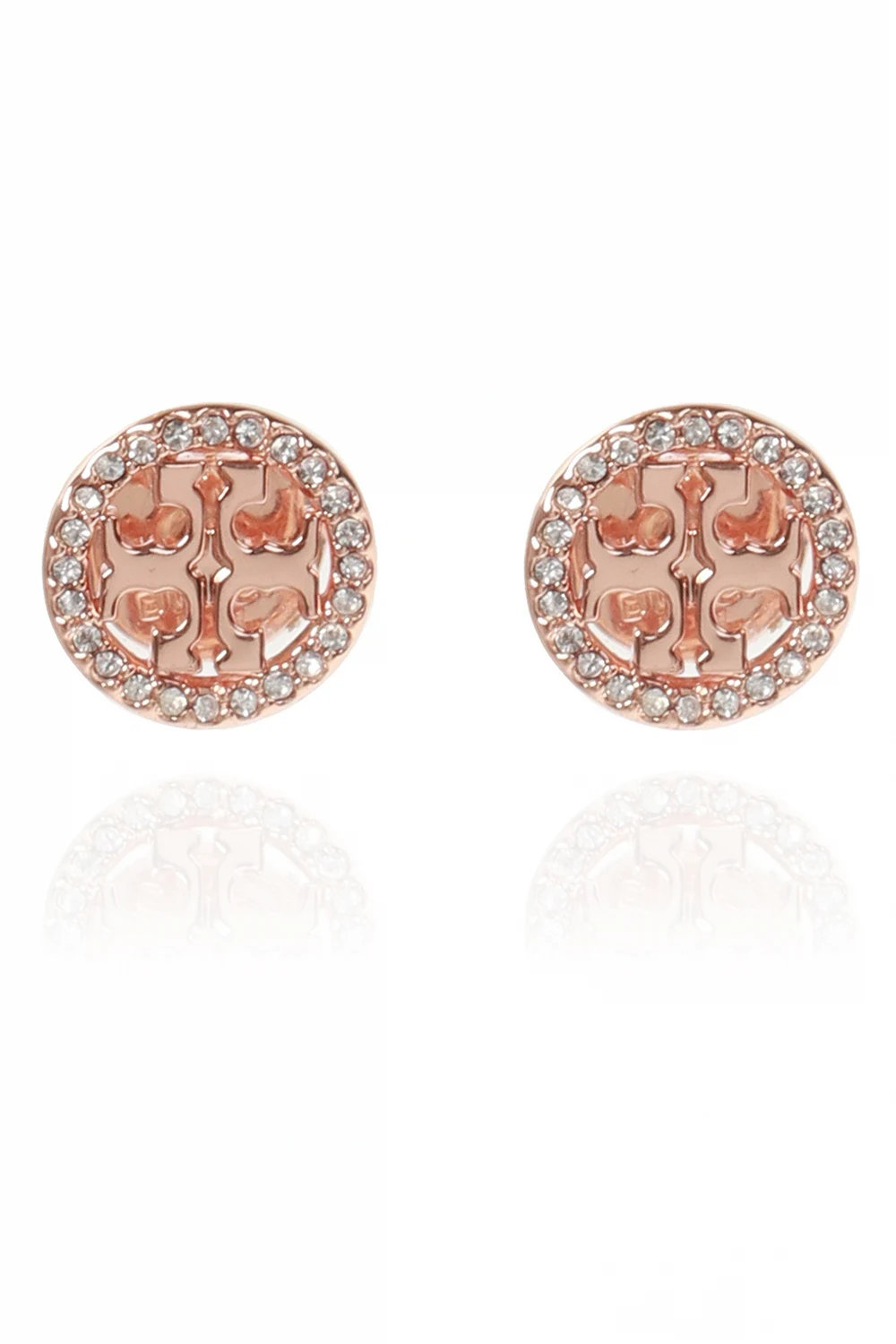 Earrings with logo