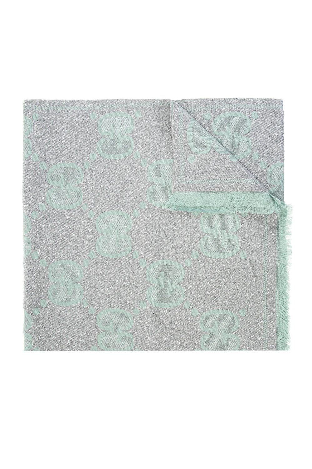 GREY Scarf with logo