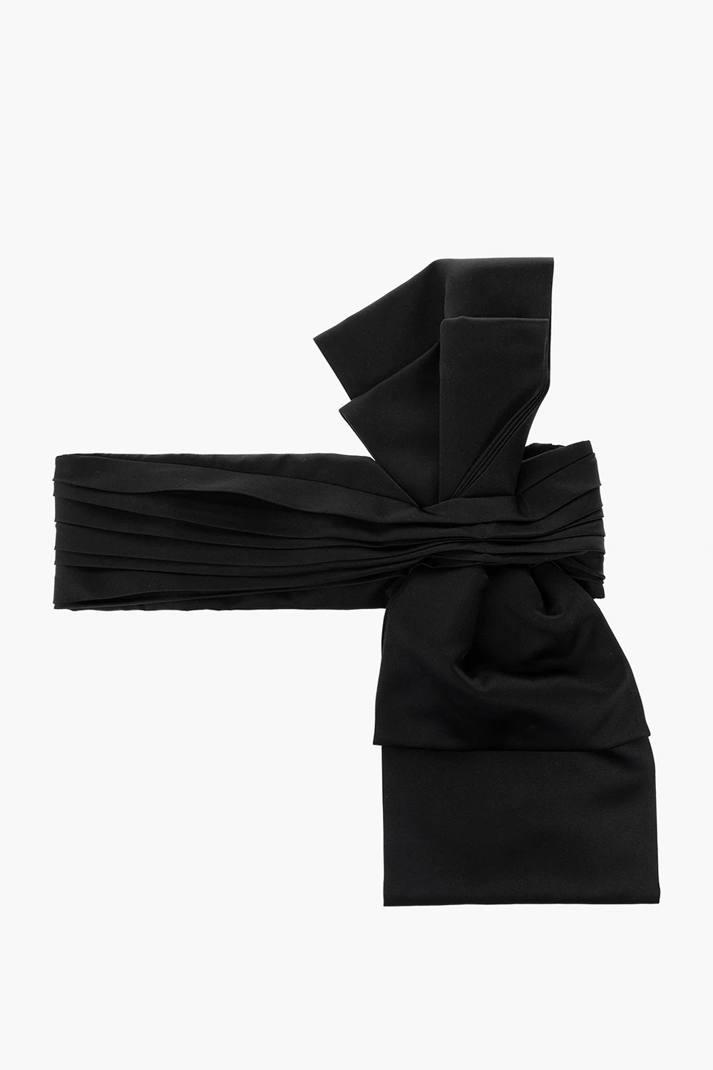 Satin tuxedo belt