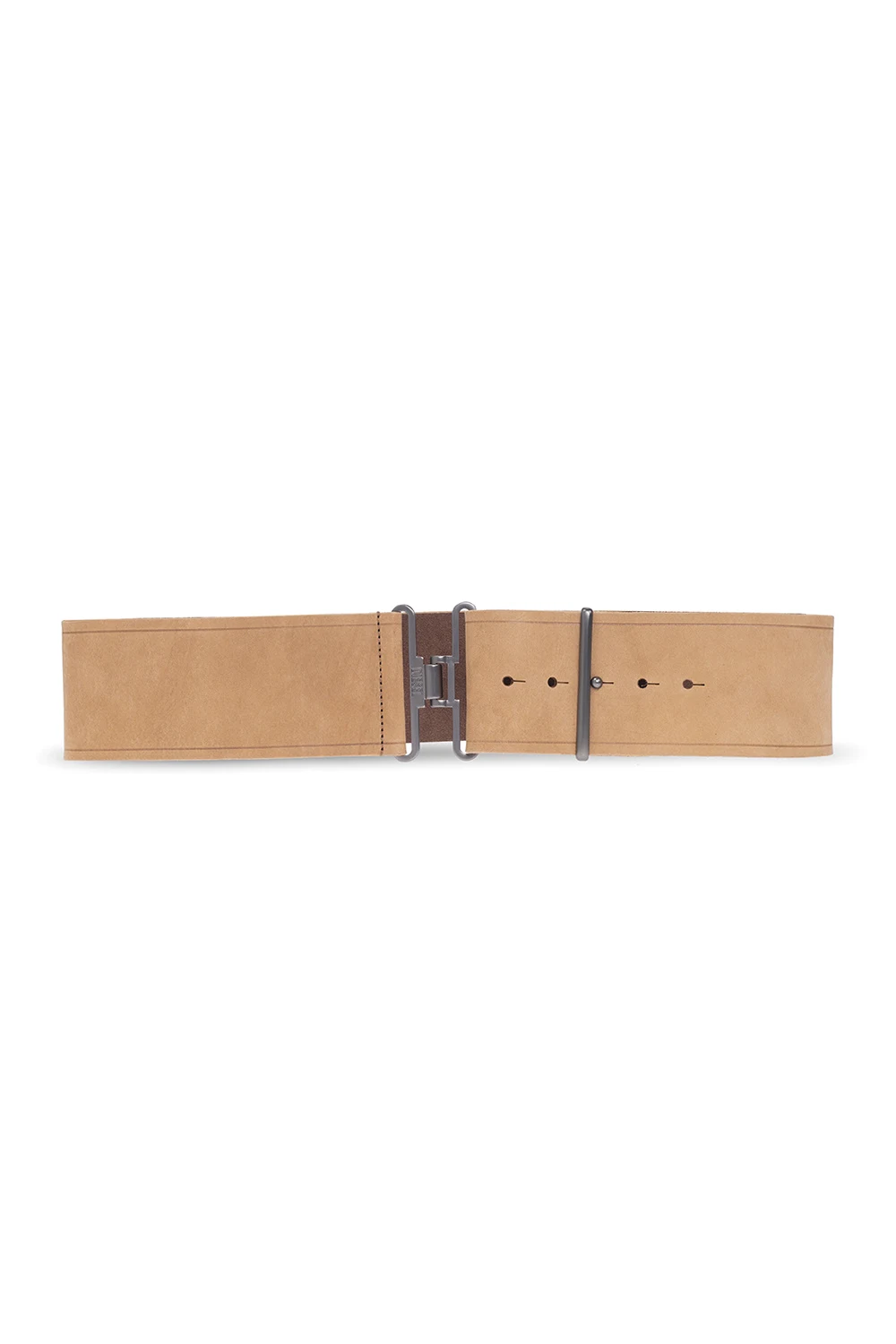 beige ‘B-Army’ leather belt