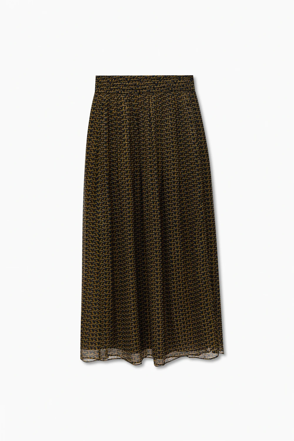 ‘Jade’ monogrammed skirt