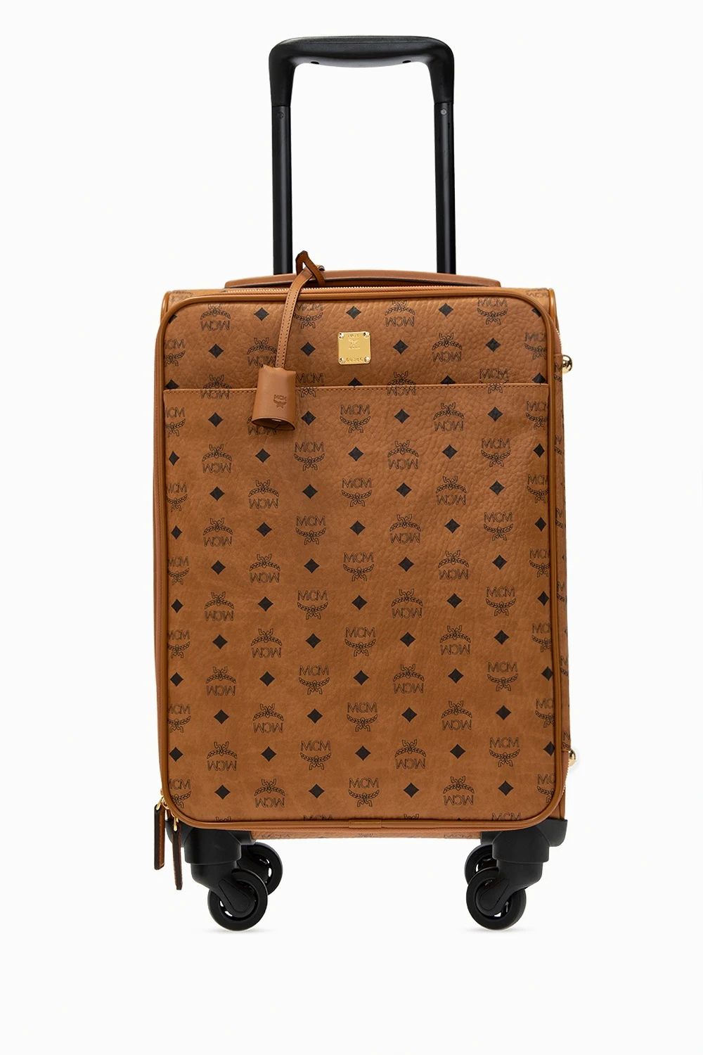 BROWN Branded suitcase