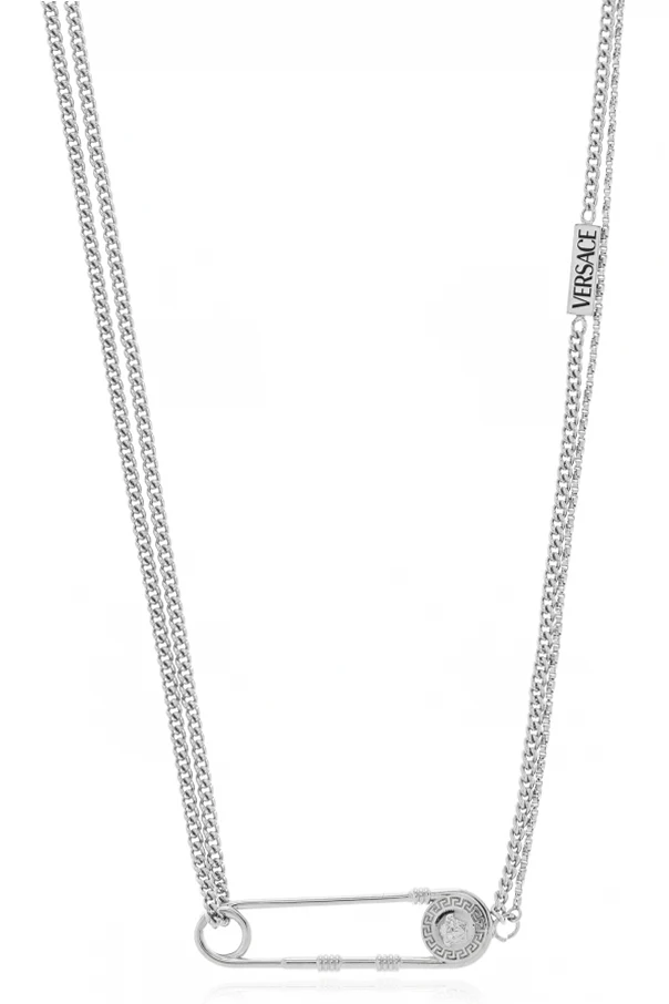 NIEBIESKI Naszyjnik z zawieszką