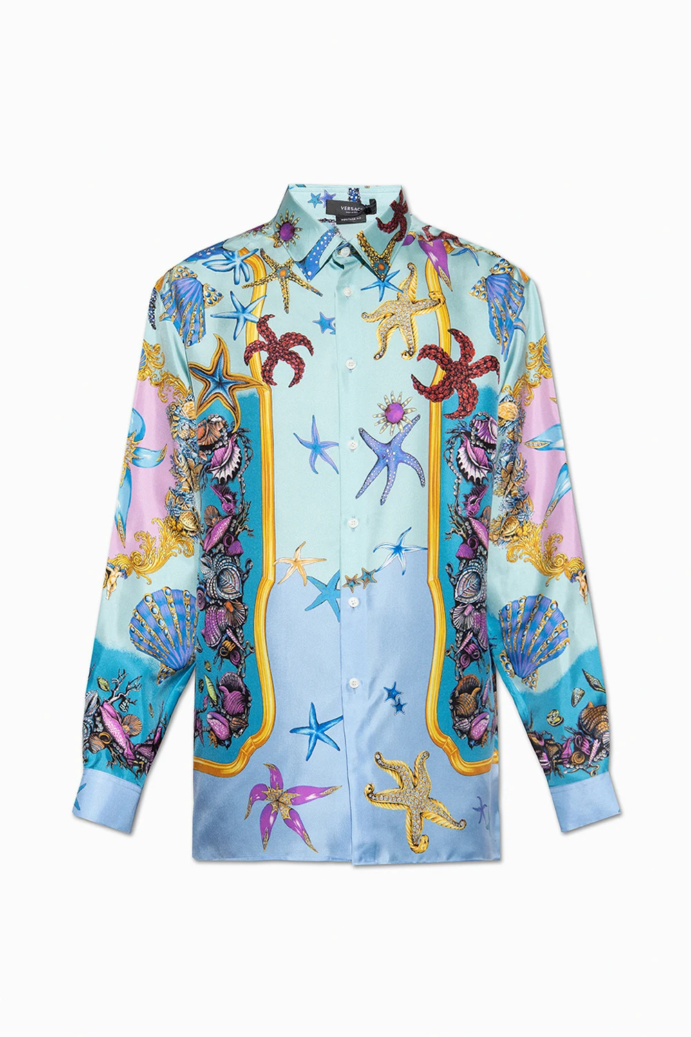 BLUE Patterned shirt