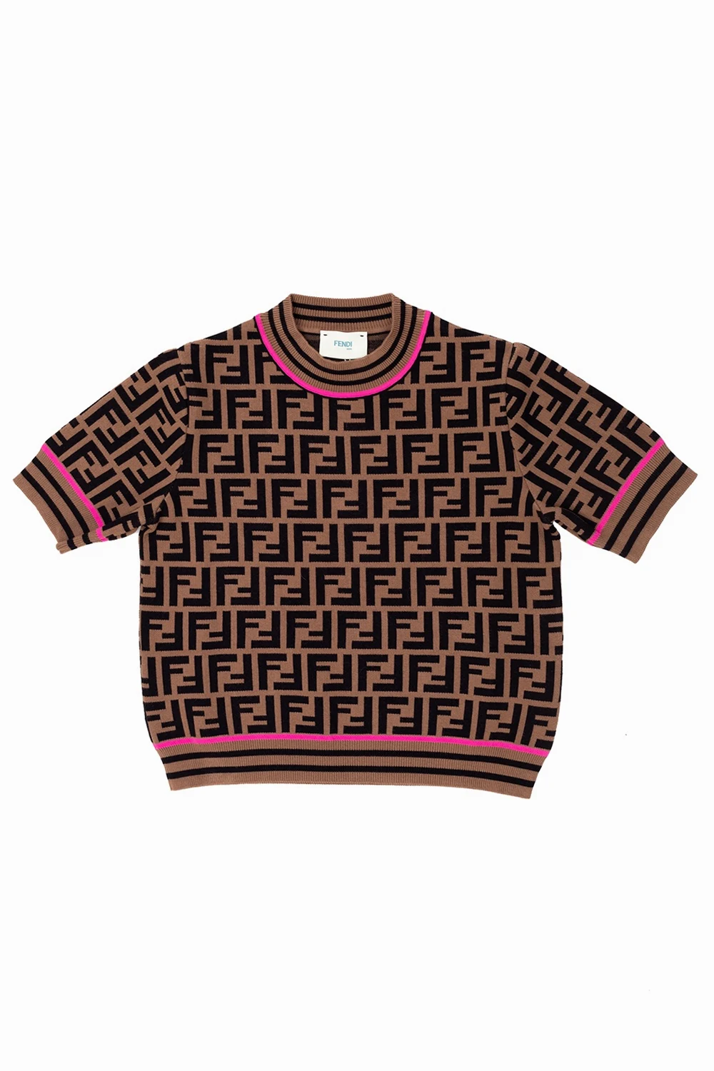 Short sleeve top with logo
