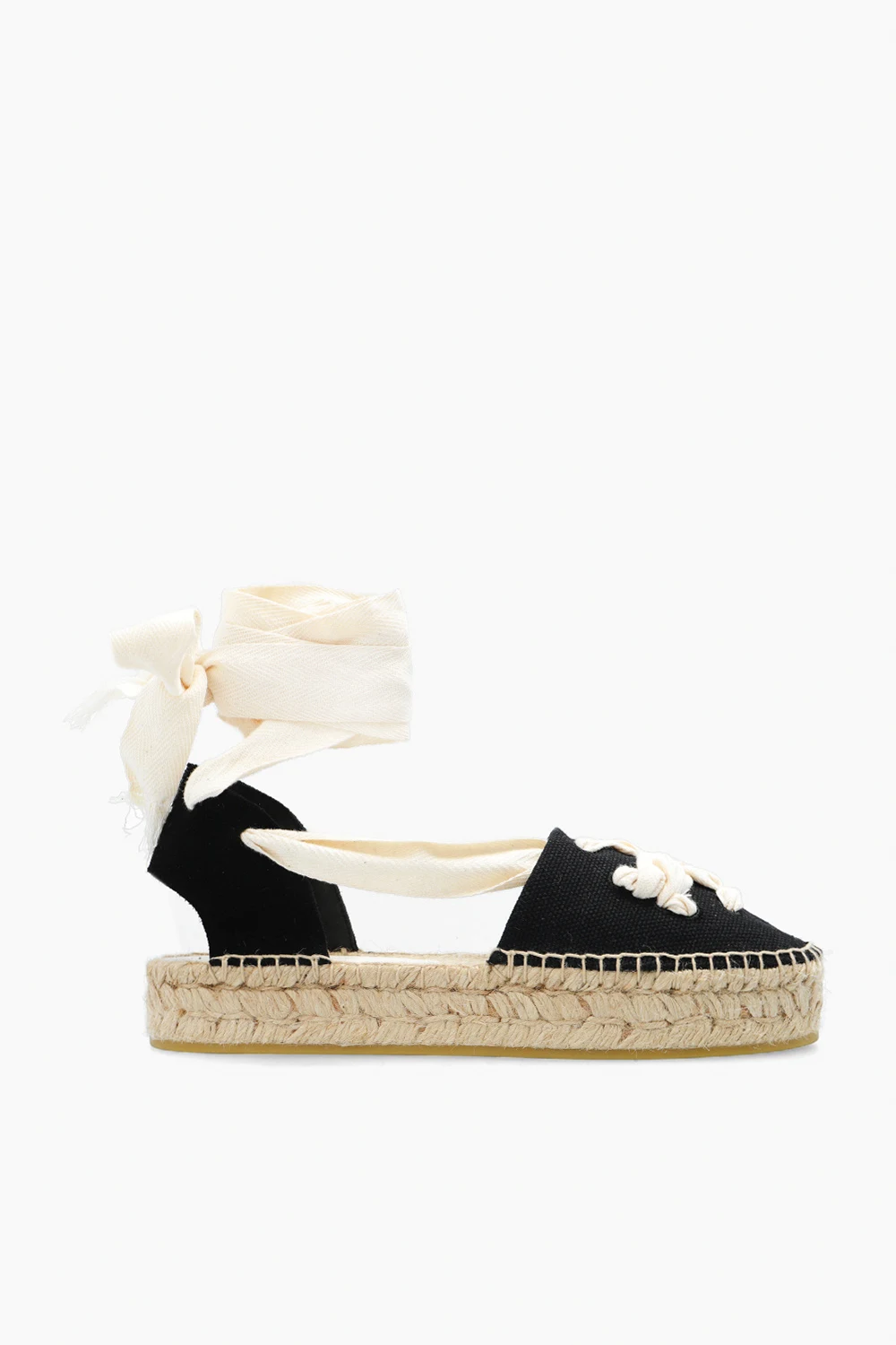 BLACK ‘Ribbon’ espadrilles
