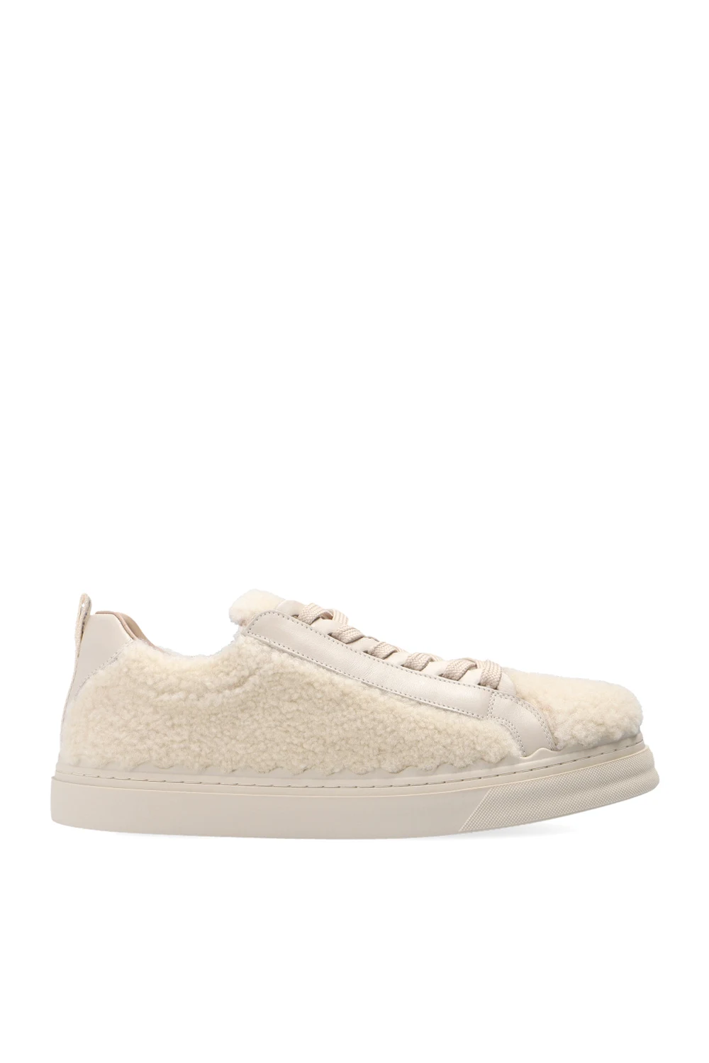 ‘Laurent’ fur sneakers