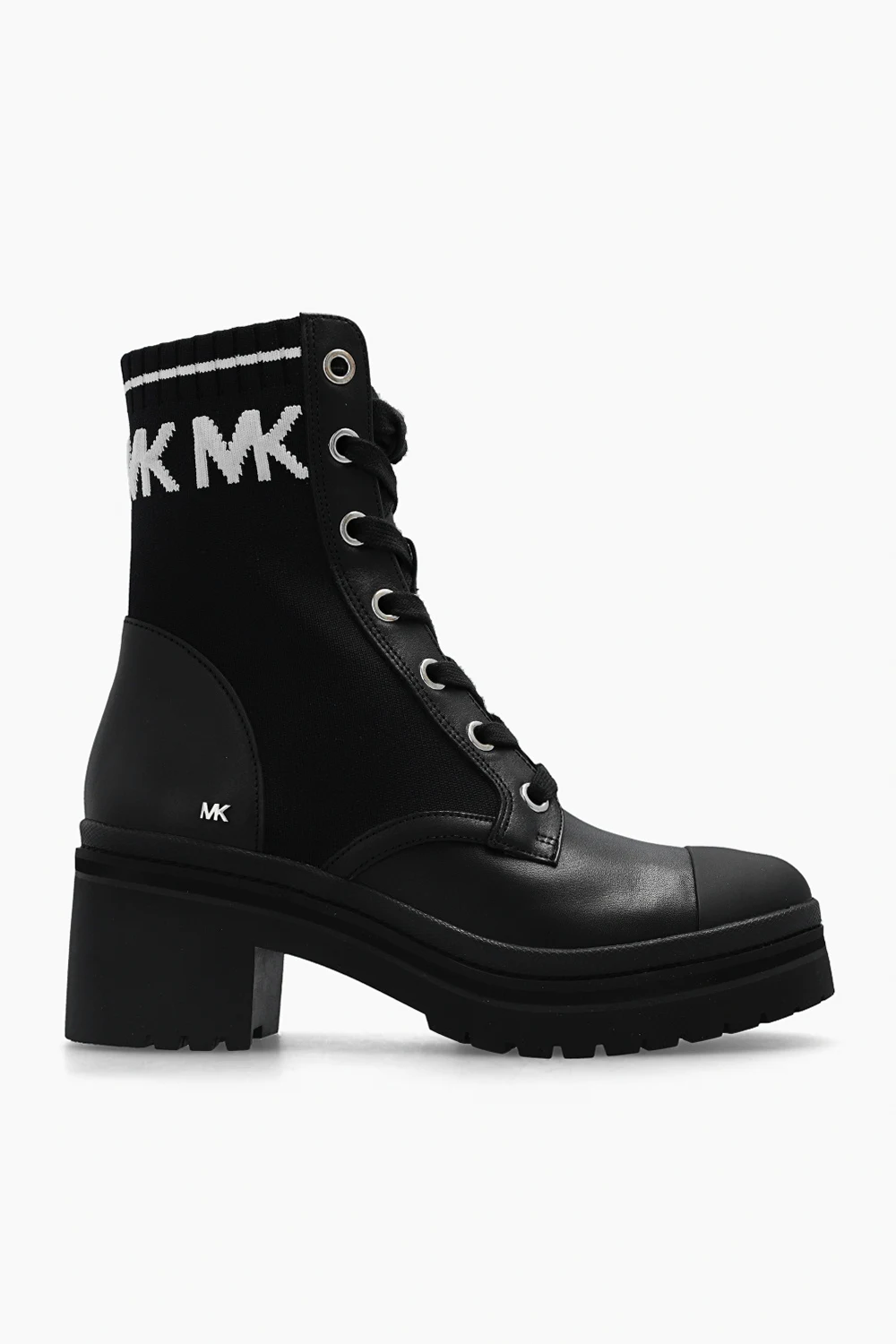 BLACK ‘Brea’ heeled ankle boots