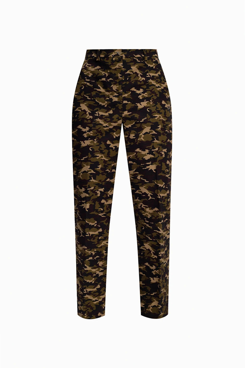 Spodnie ze wzorem moro