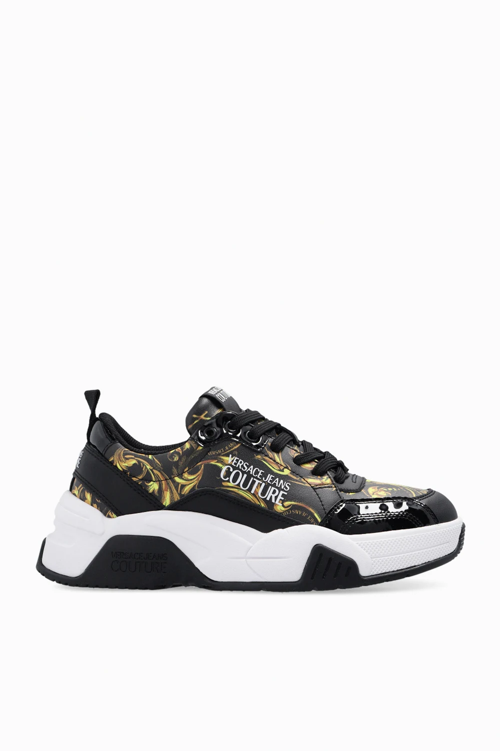 BLACK ‘Regalia Baroque’ printed sneakers