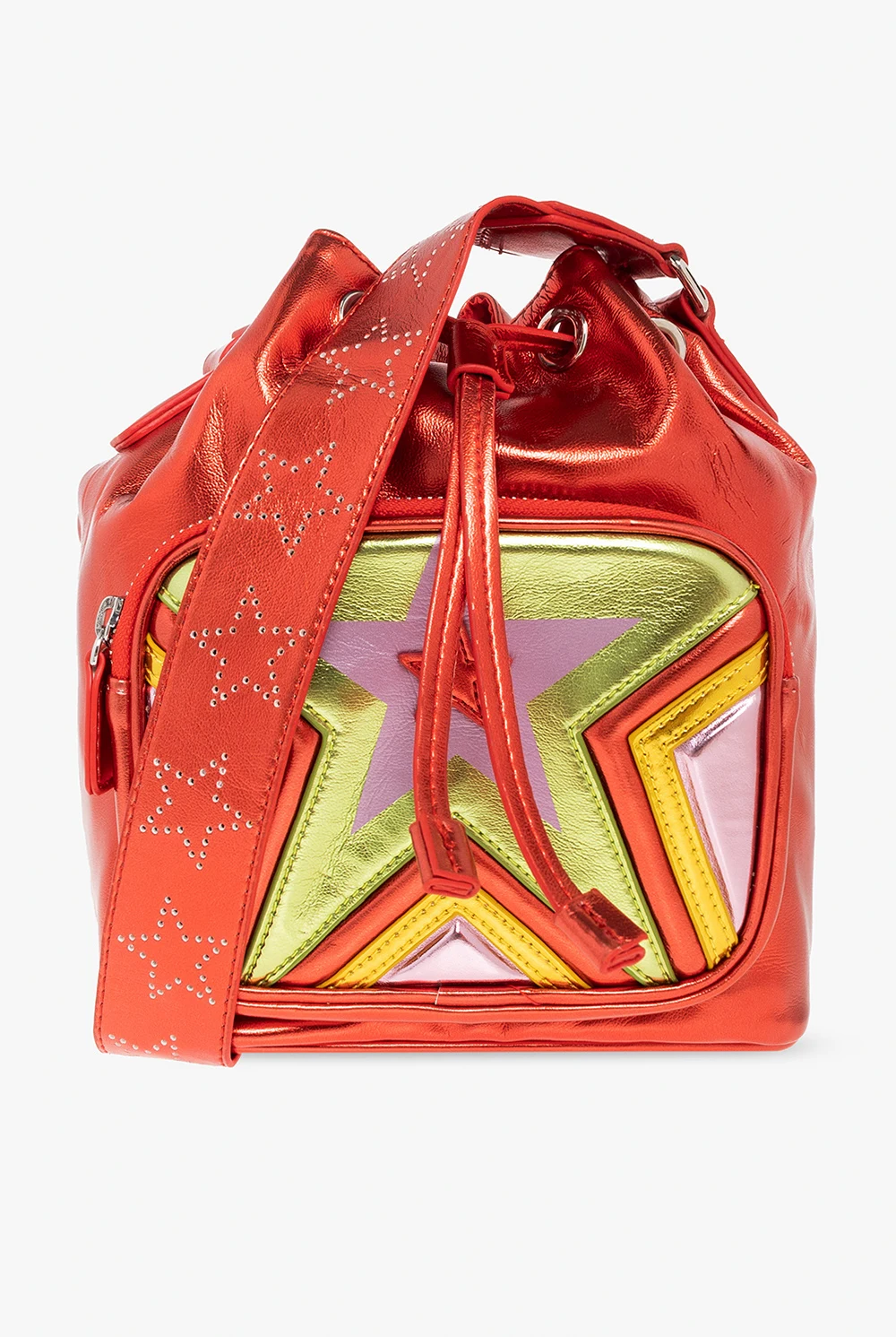 RED Bucket shoulder bag