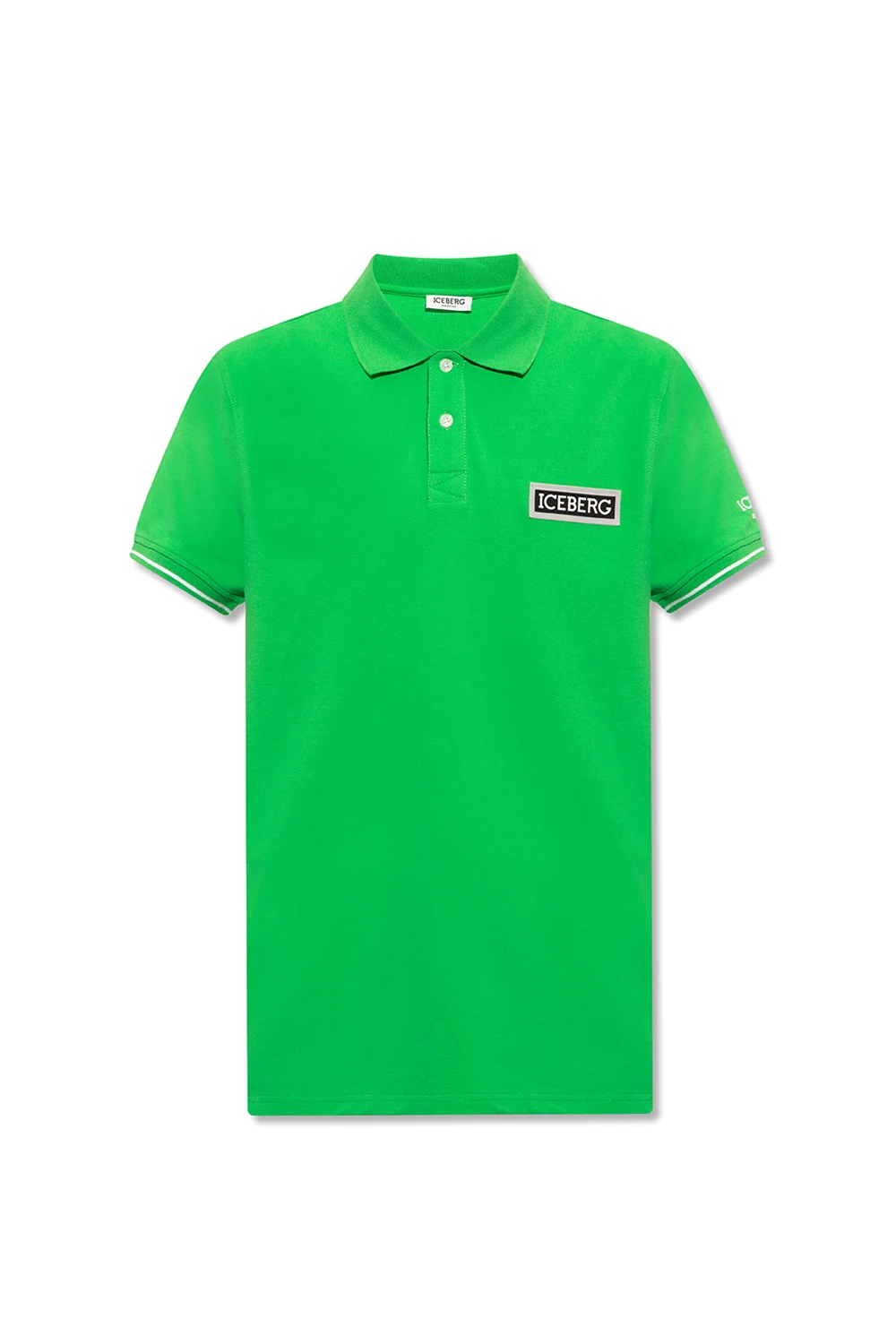 GREEN Polo shirt with logo