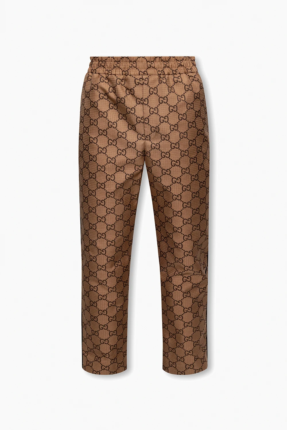 Trousers with monogram