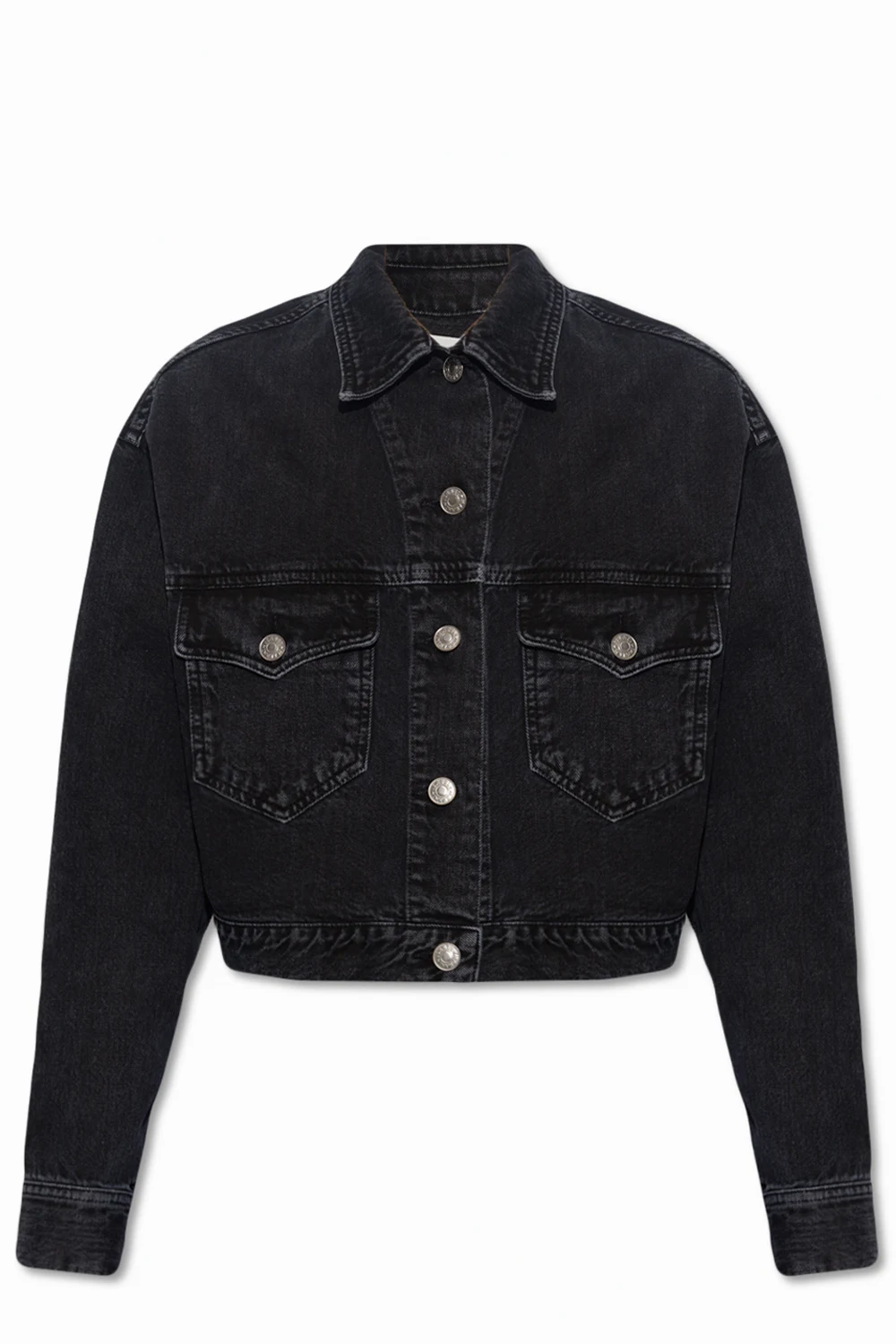 ‘Tadia’ cropped denim jacket