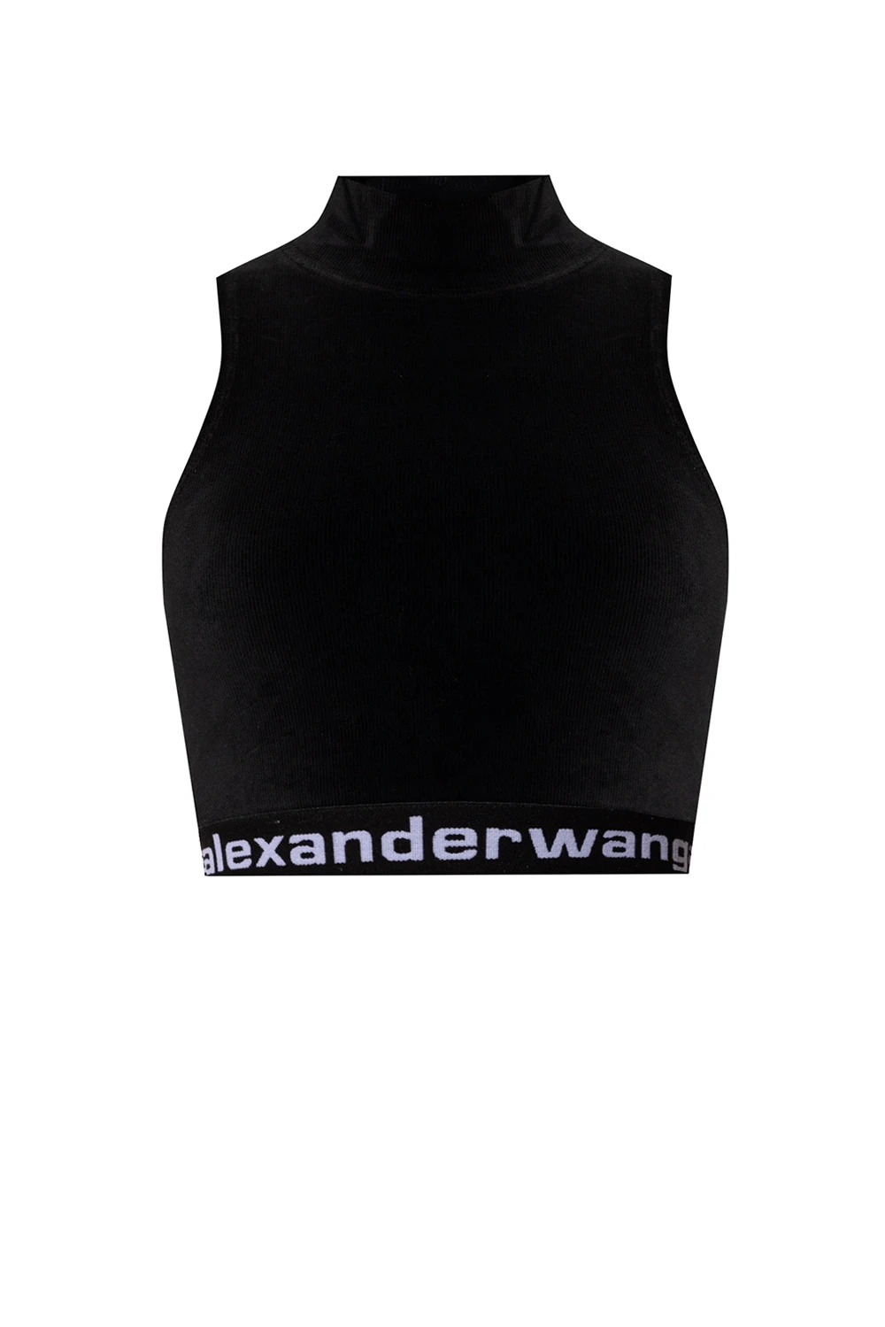 Sleeveless crop top