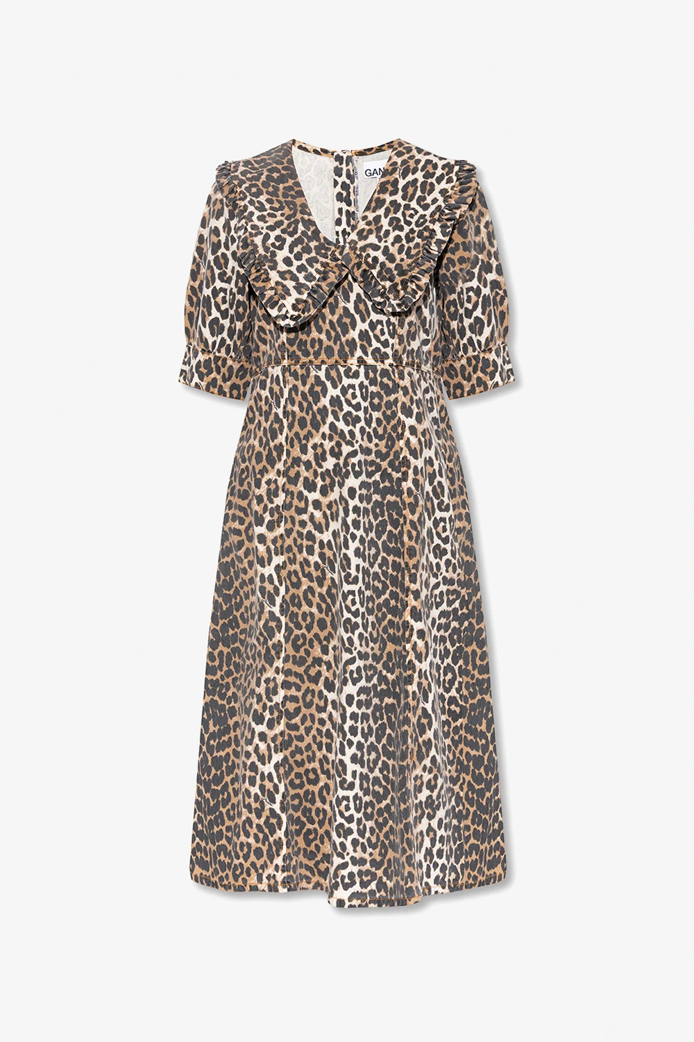 Dress with animal pattern
