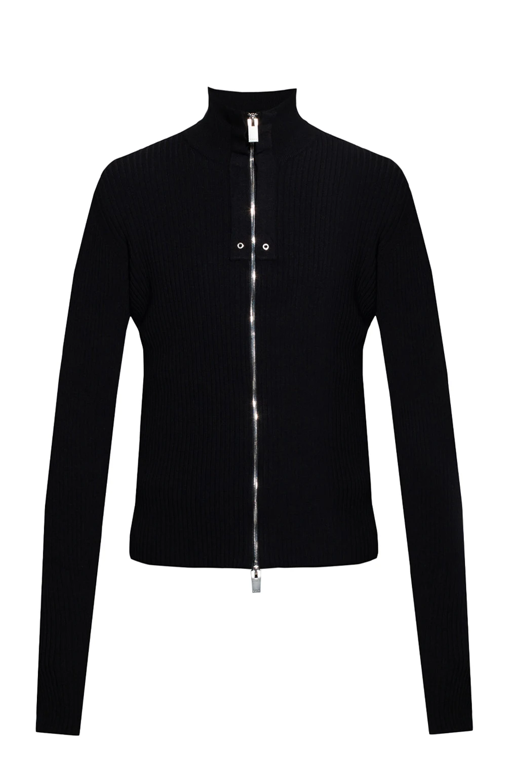 BLACK Sweatshirt with high neck