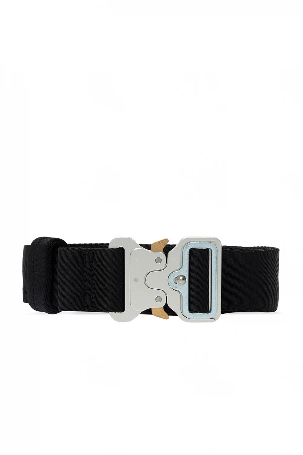 BLACK Belt w/ rollercoaster buckle
