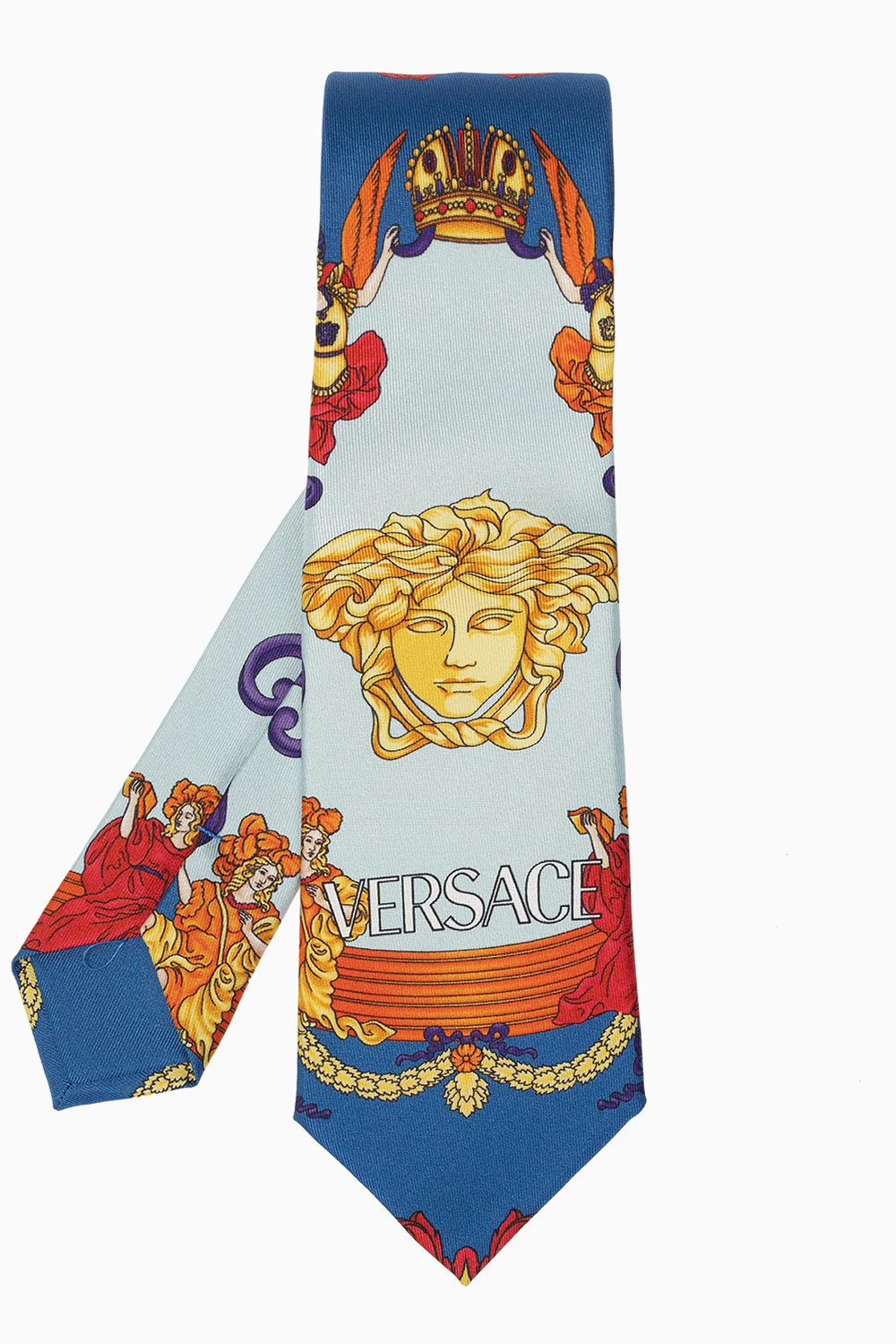 Renaissance-printed tie