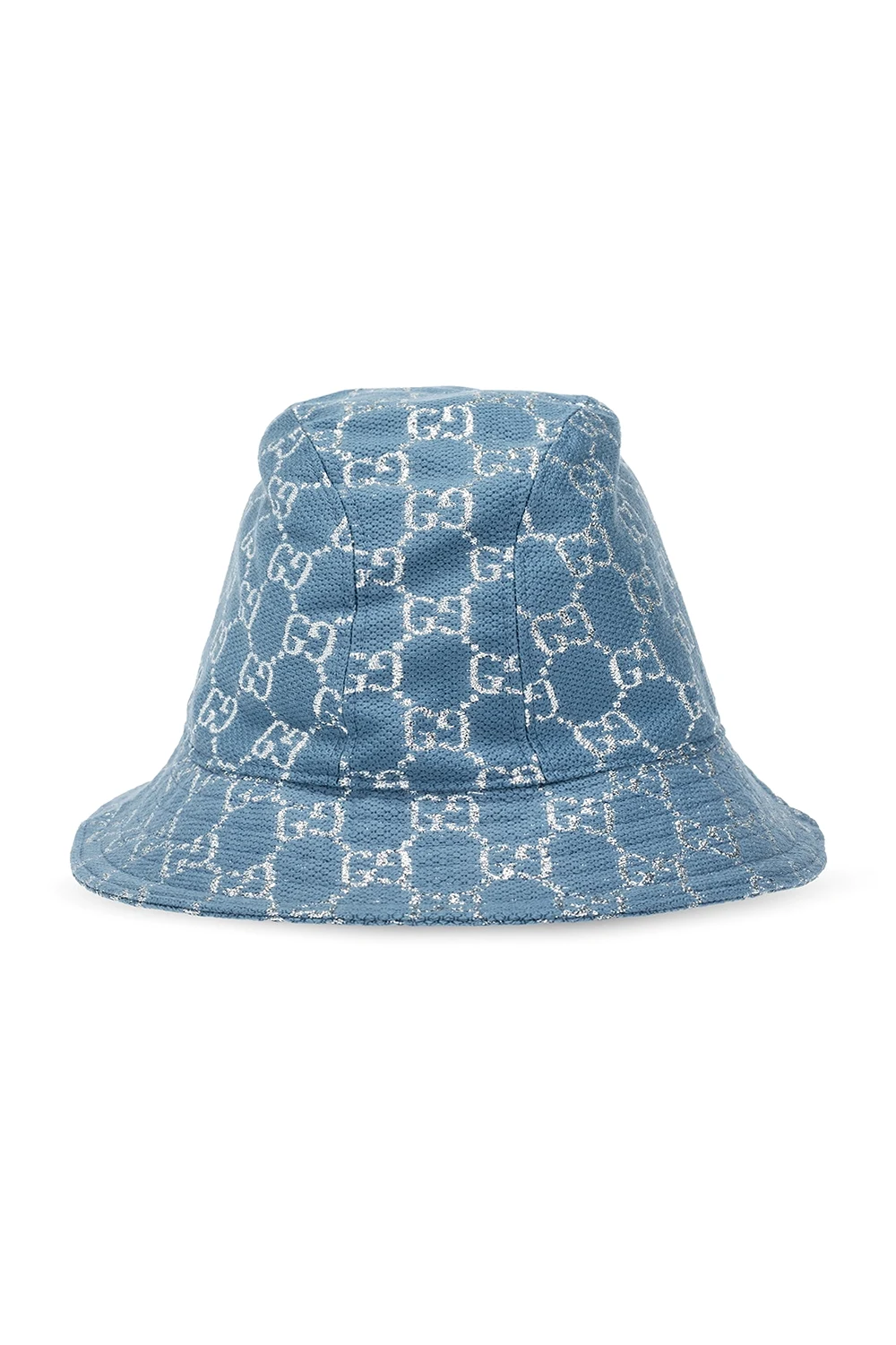 Lurex-trimmed hat
