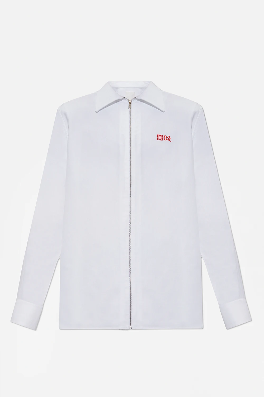 Zip-up shirt