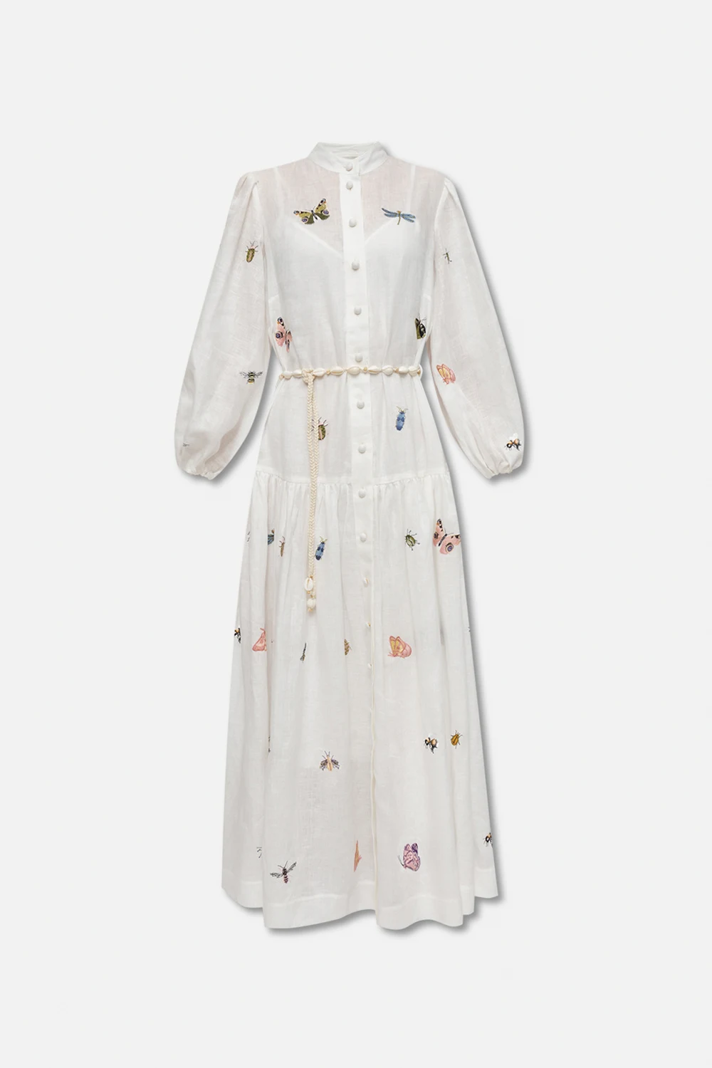 Linen maxi dress