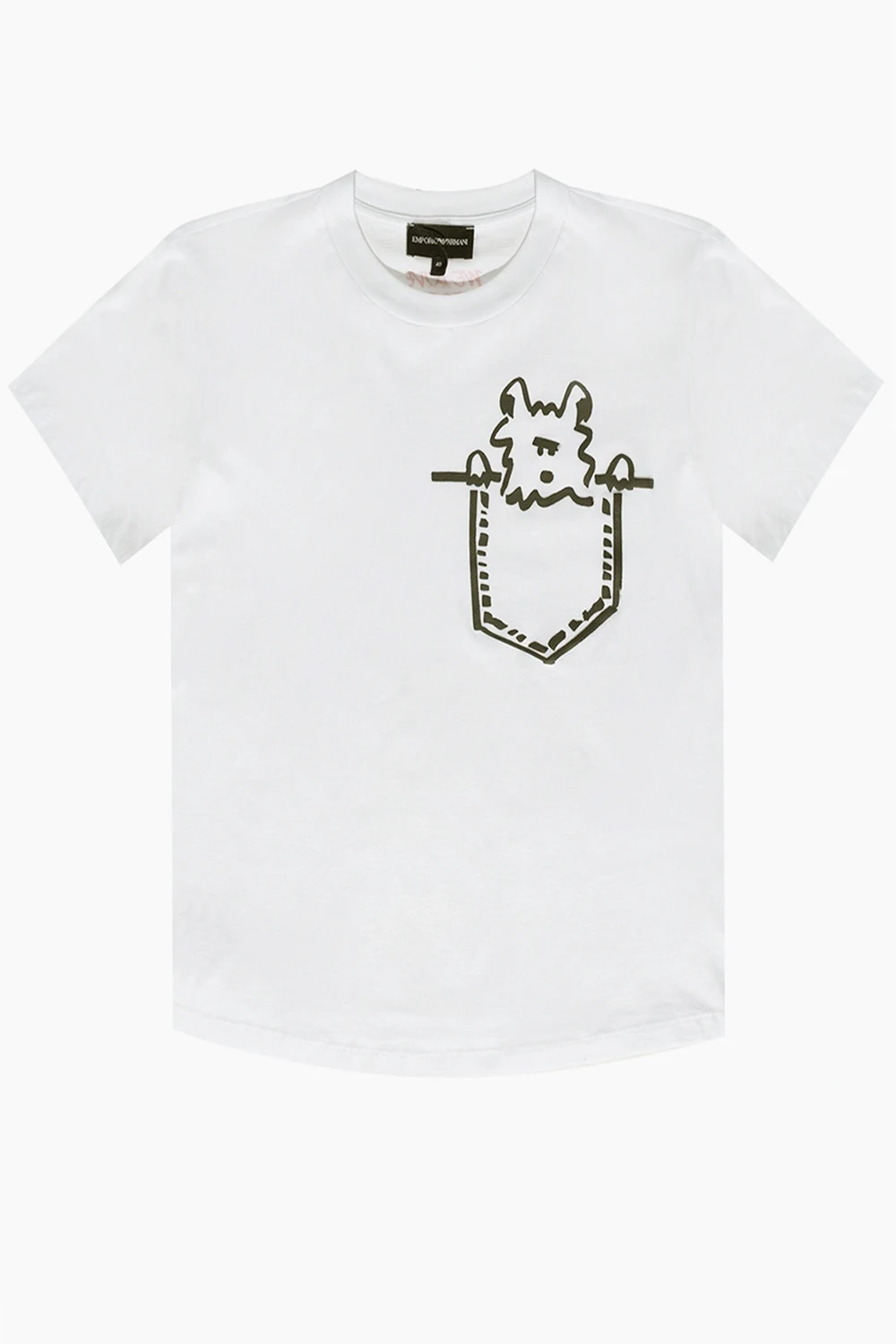 WHITE Printed T-shirt