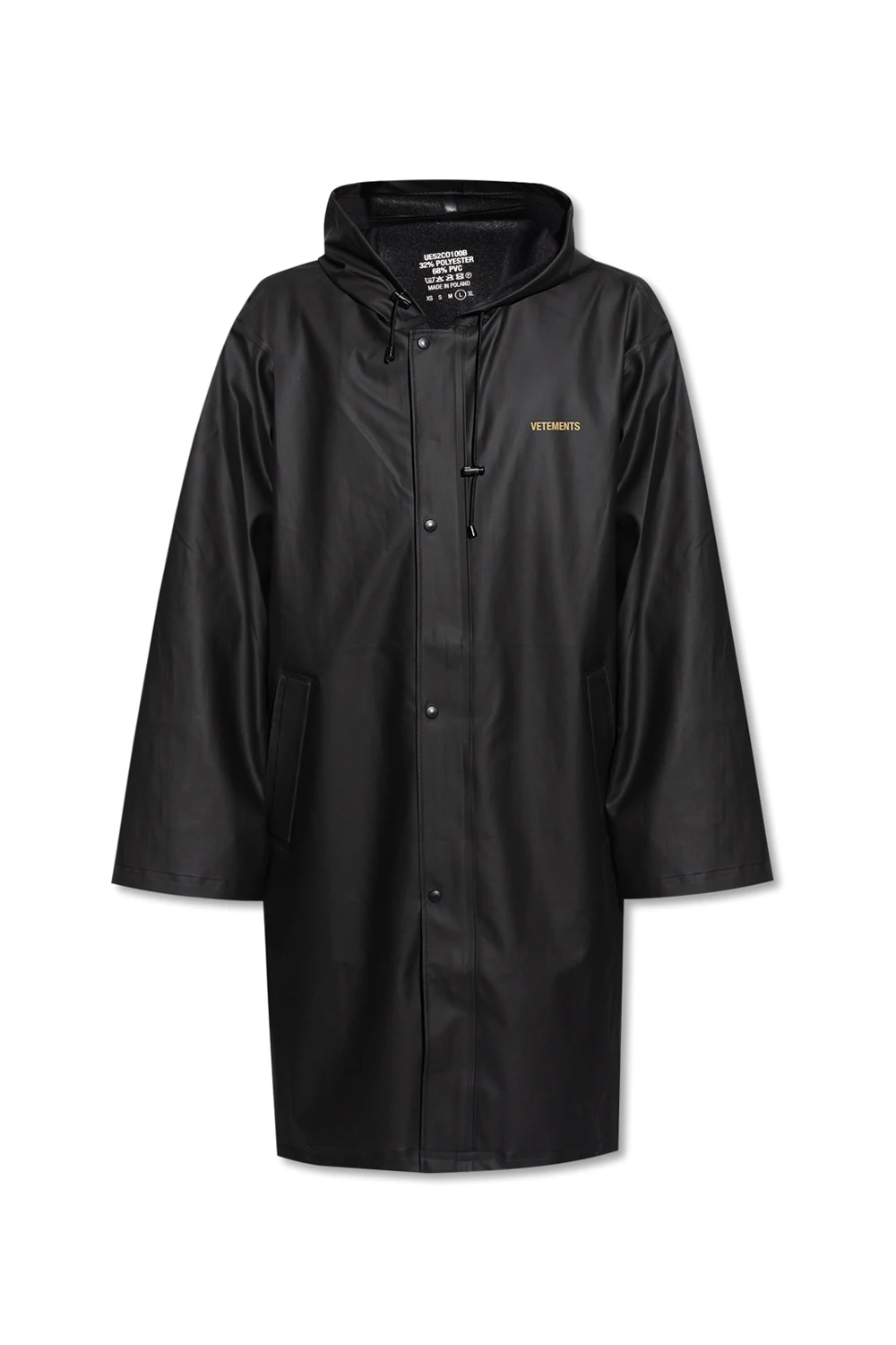 Rain coat with logo