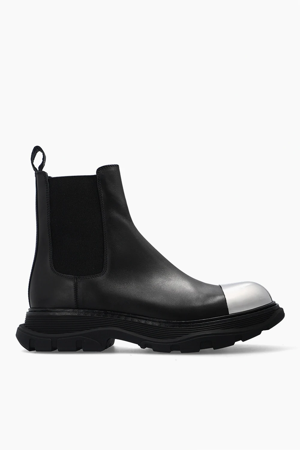 Slip-on platform boots