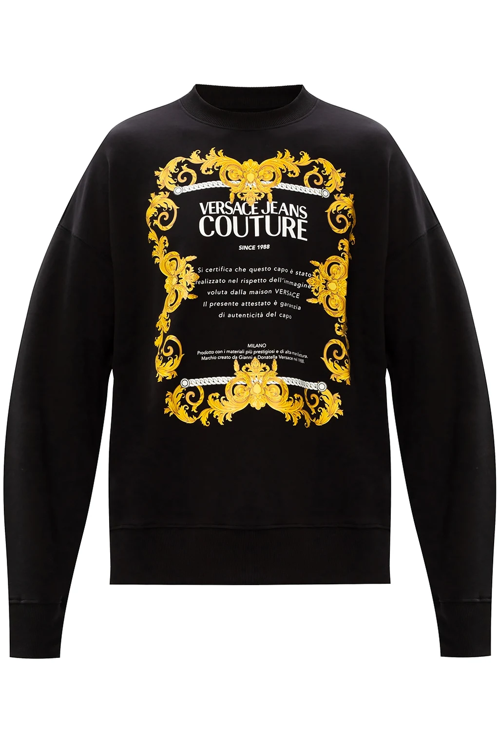 BLACK Logo sweatshirt