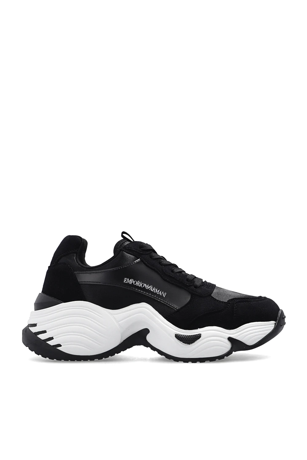 BLACK Sneakers with logo