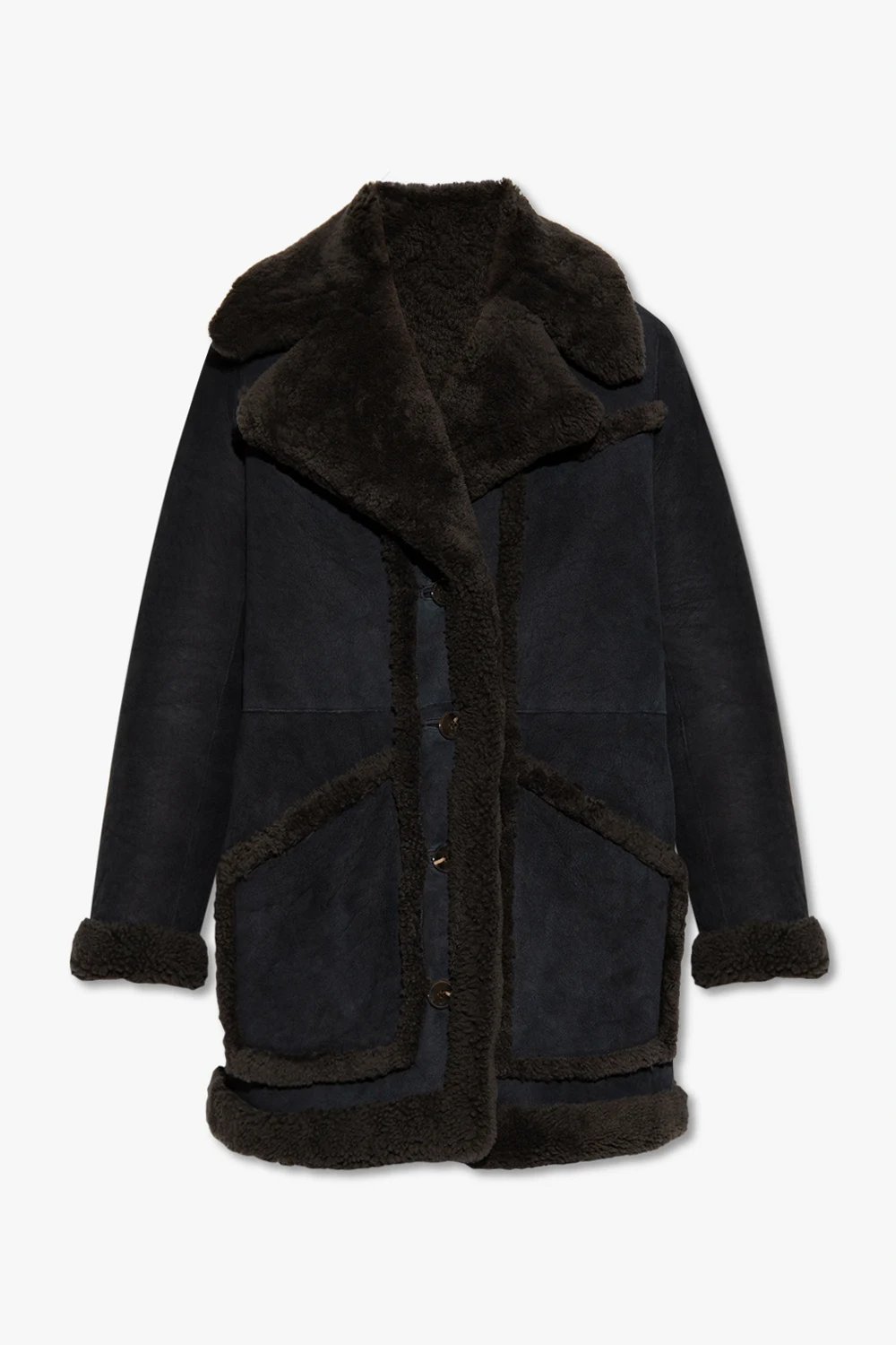 ‘Laury’ shearling coat