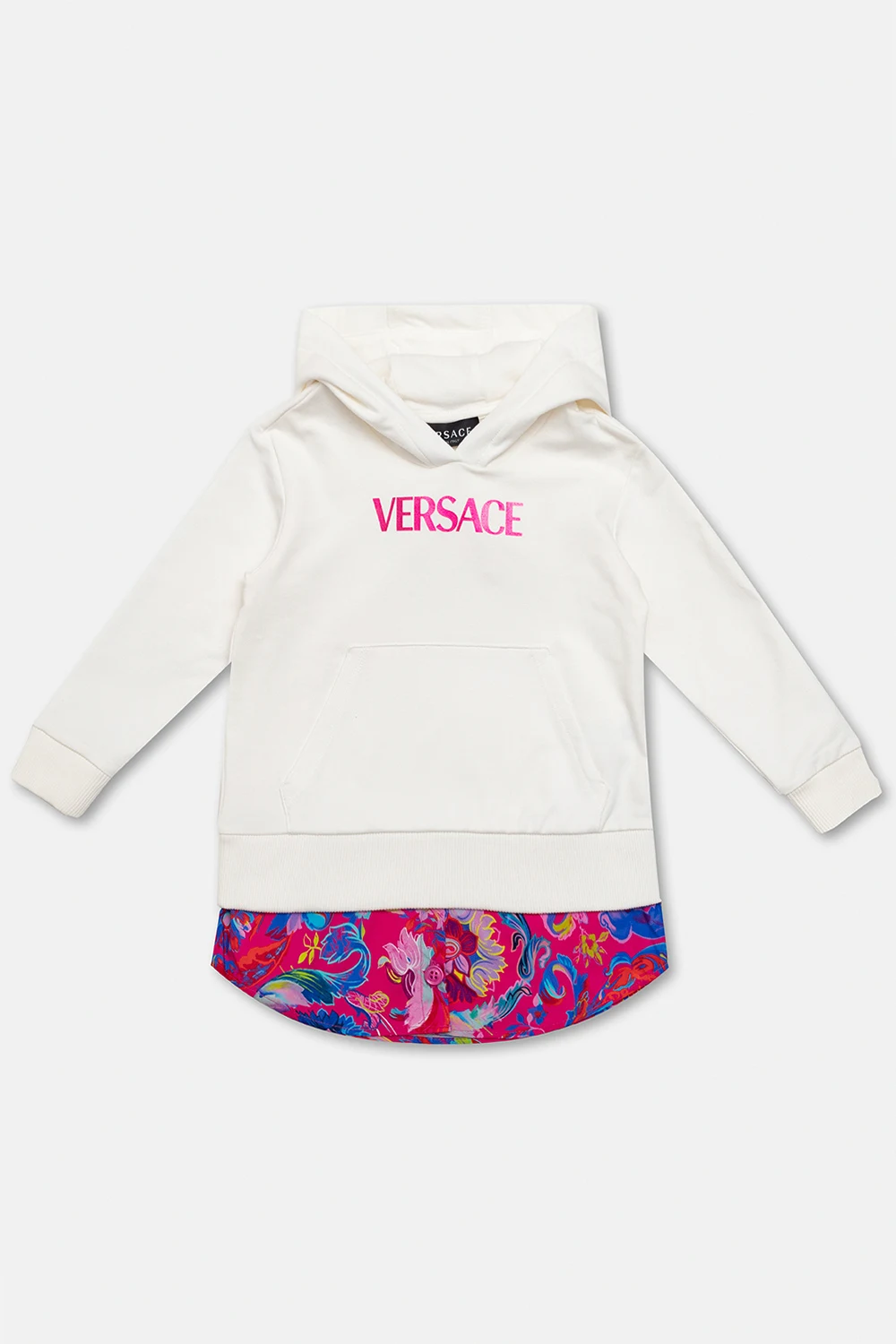 Bluza z koszulową wstawką