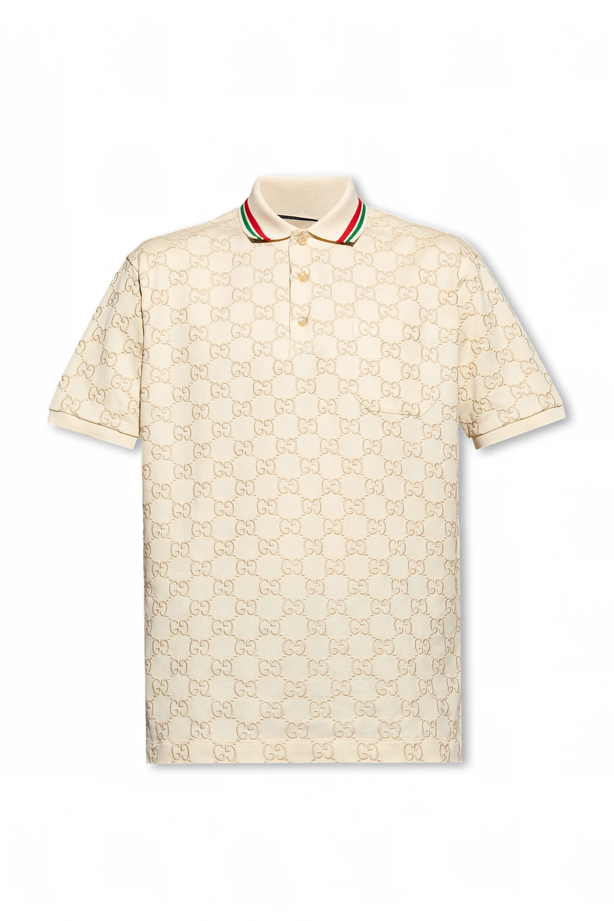 Monogrammed polo shirt