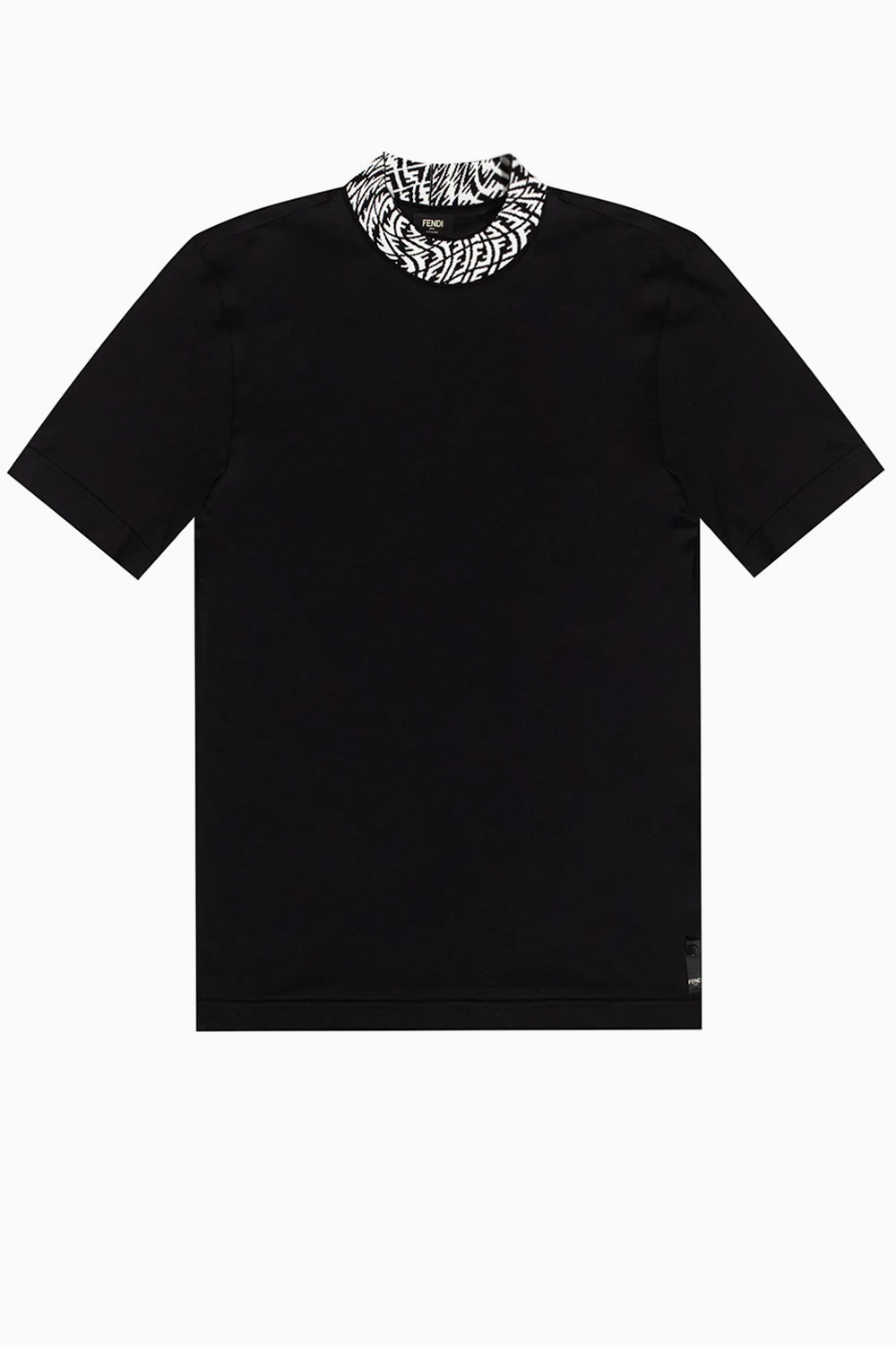 T-shirt ze stójką