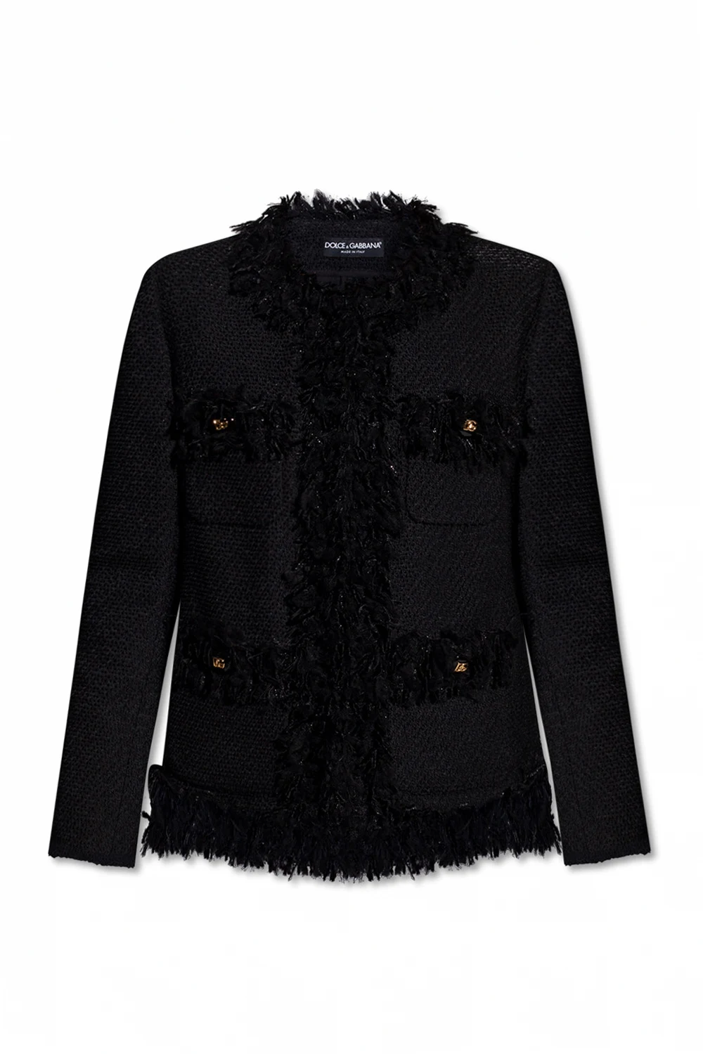 BLACK Bouclé jacket