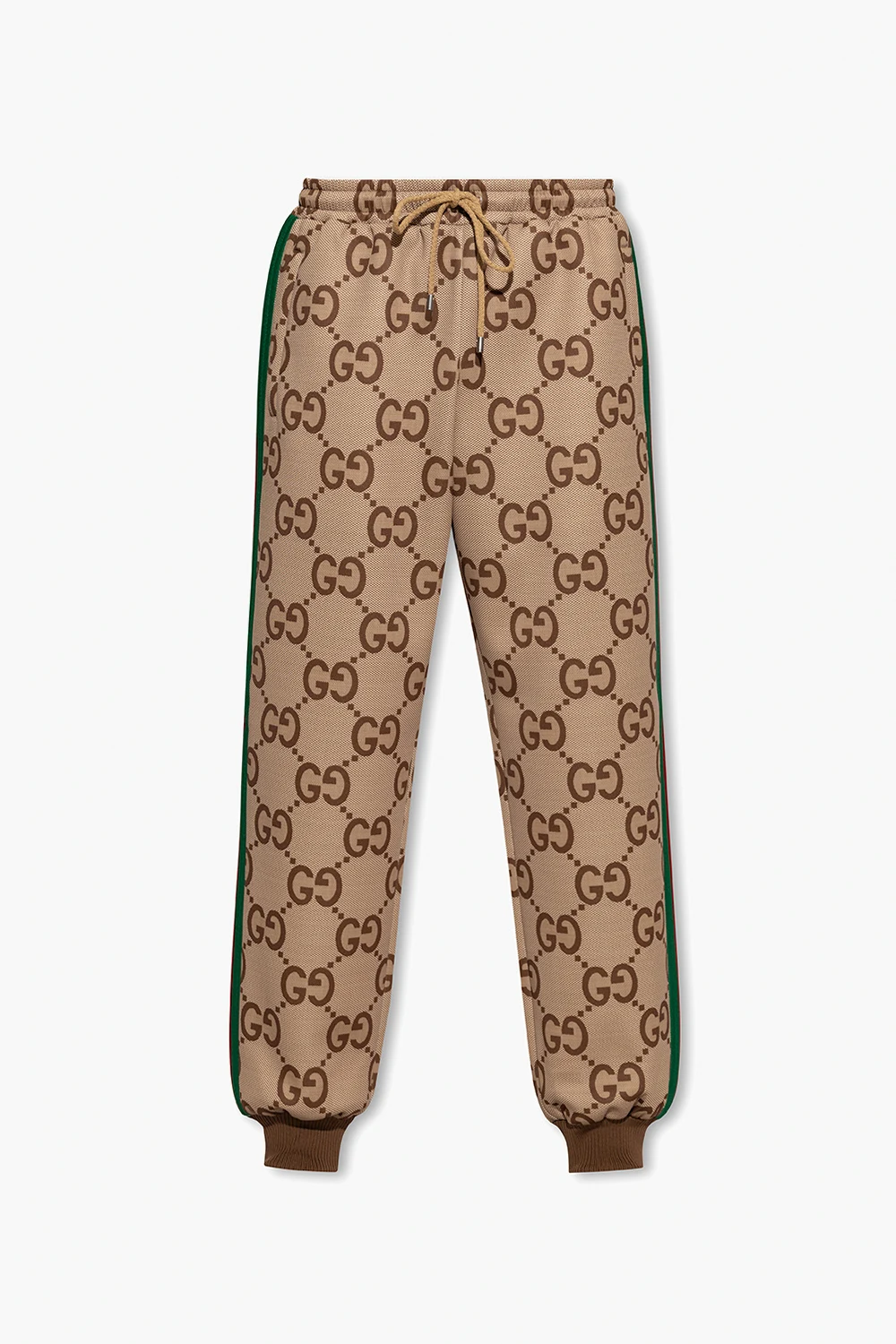 Trousers with monogram