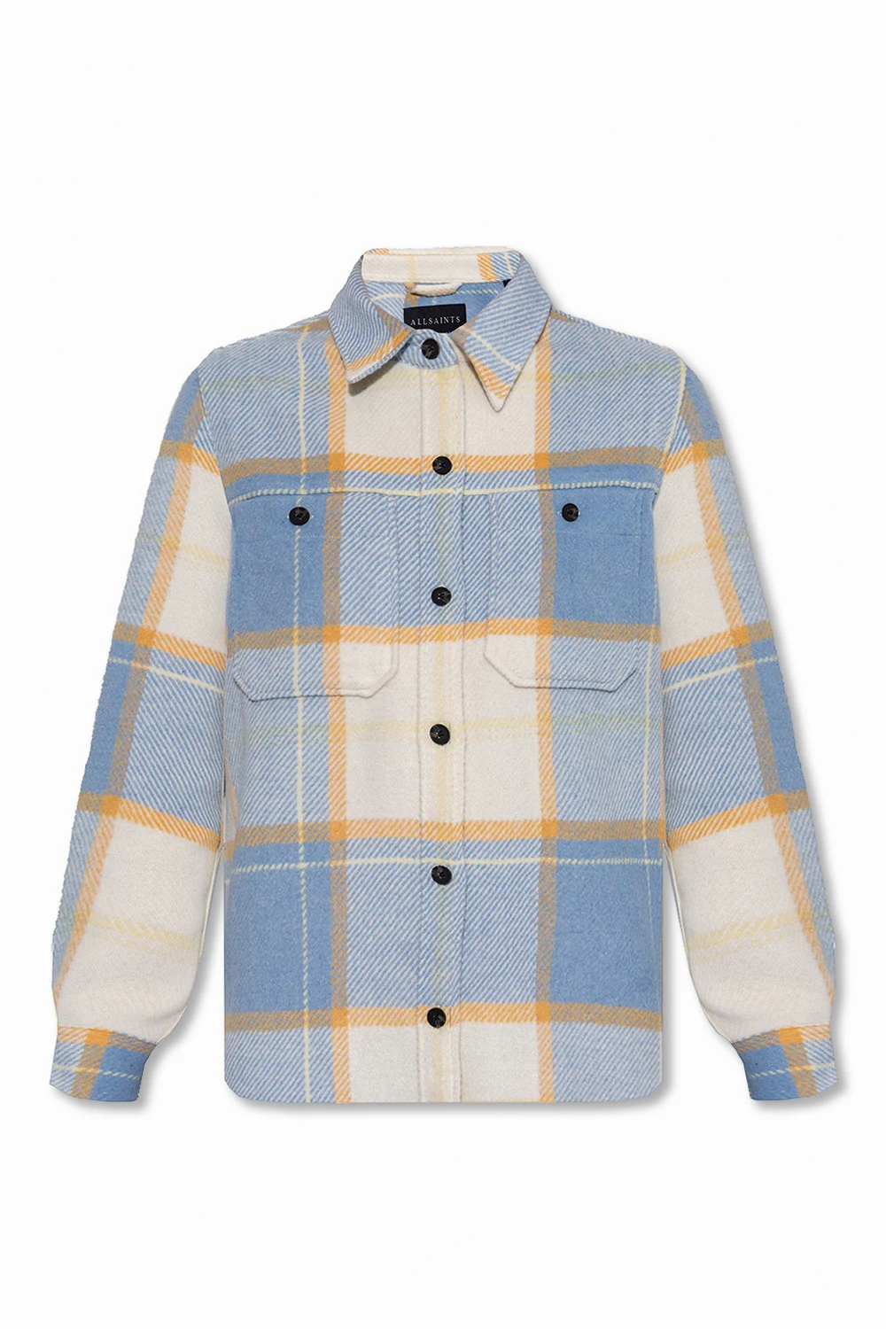 light blue ‘Monica’ check shirt