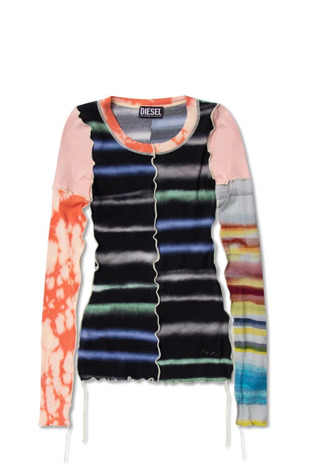 MULTICOLOUR ‘T-Tessor’ top with stitching details