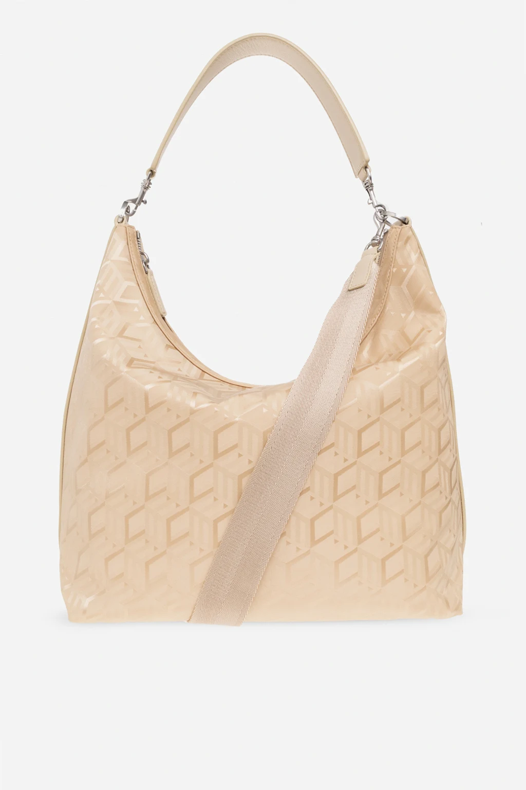 beige ‘Aren Medium’ monogrammed shoulder bag