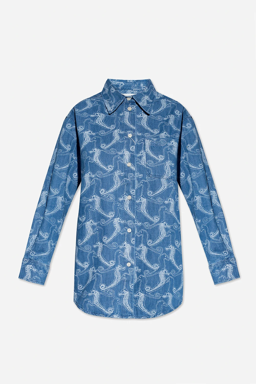 BLUE ‘Eilish’ denim shirt