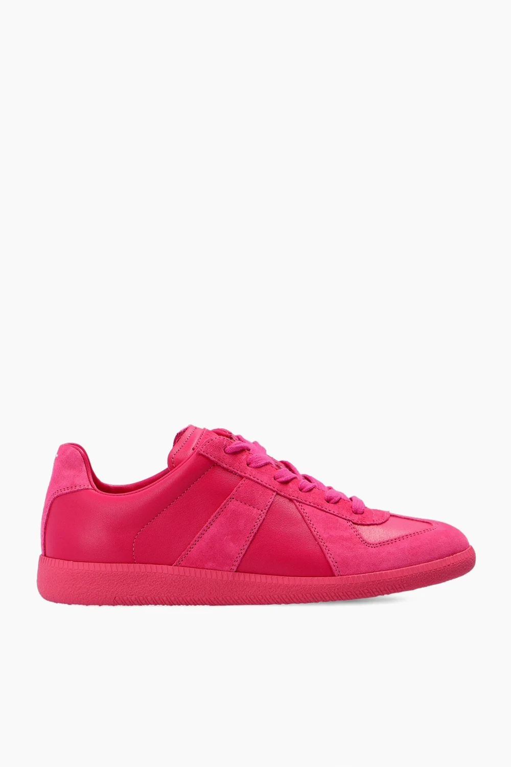 'Replica' patched sneakers