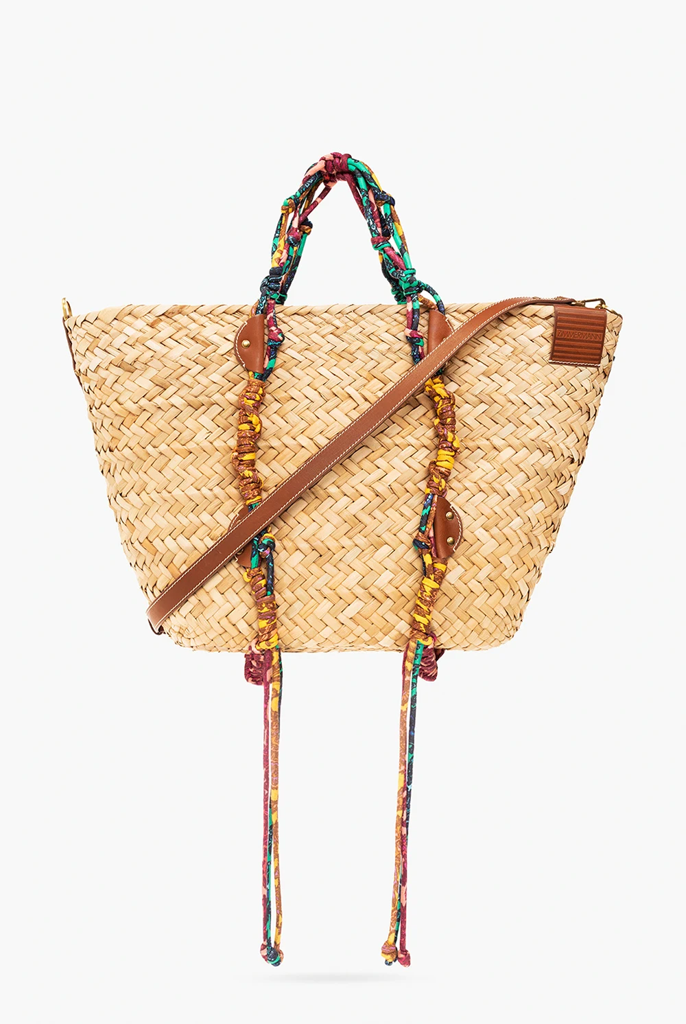 Straw shopper bag