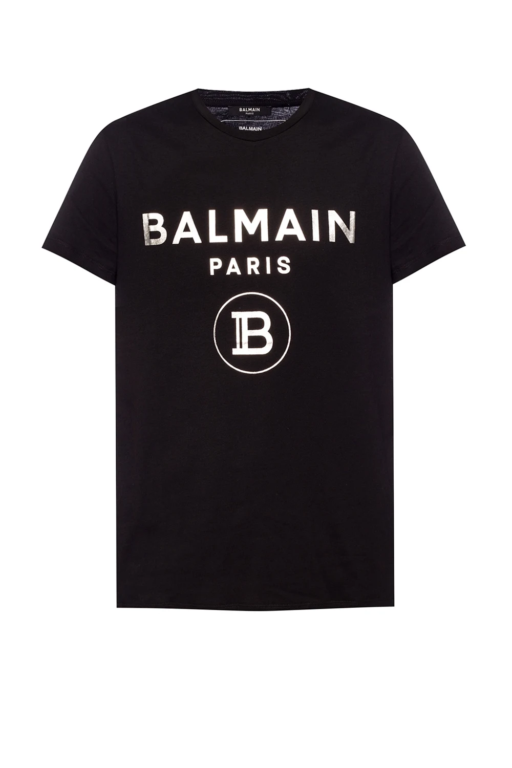 BLACK Logo-printed T-shirt