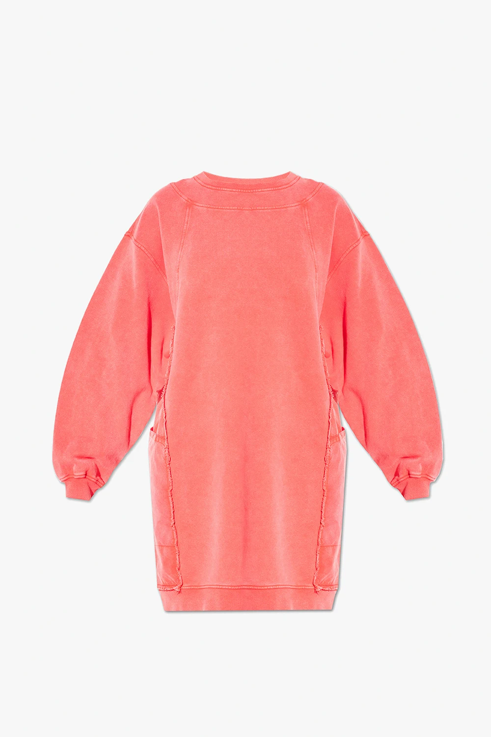 Long sweatshirt with logo